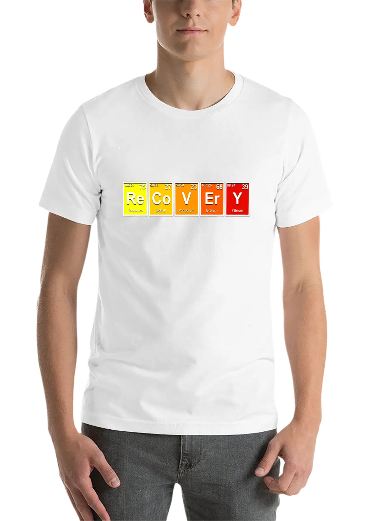 Recovery Periodic Unisex Casual T-Shirt – Clean Design For Daily Comfort