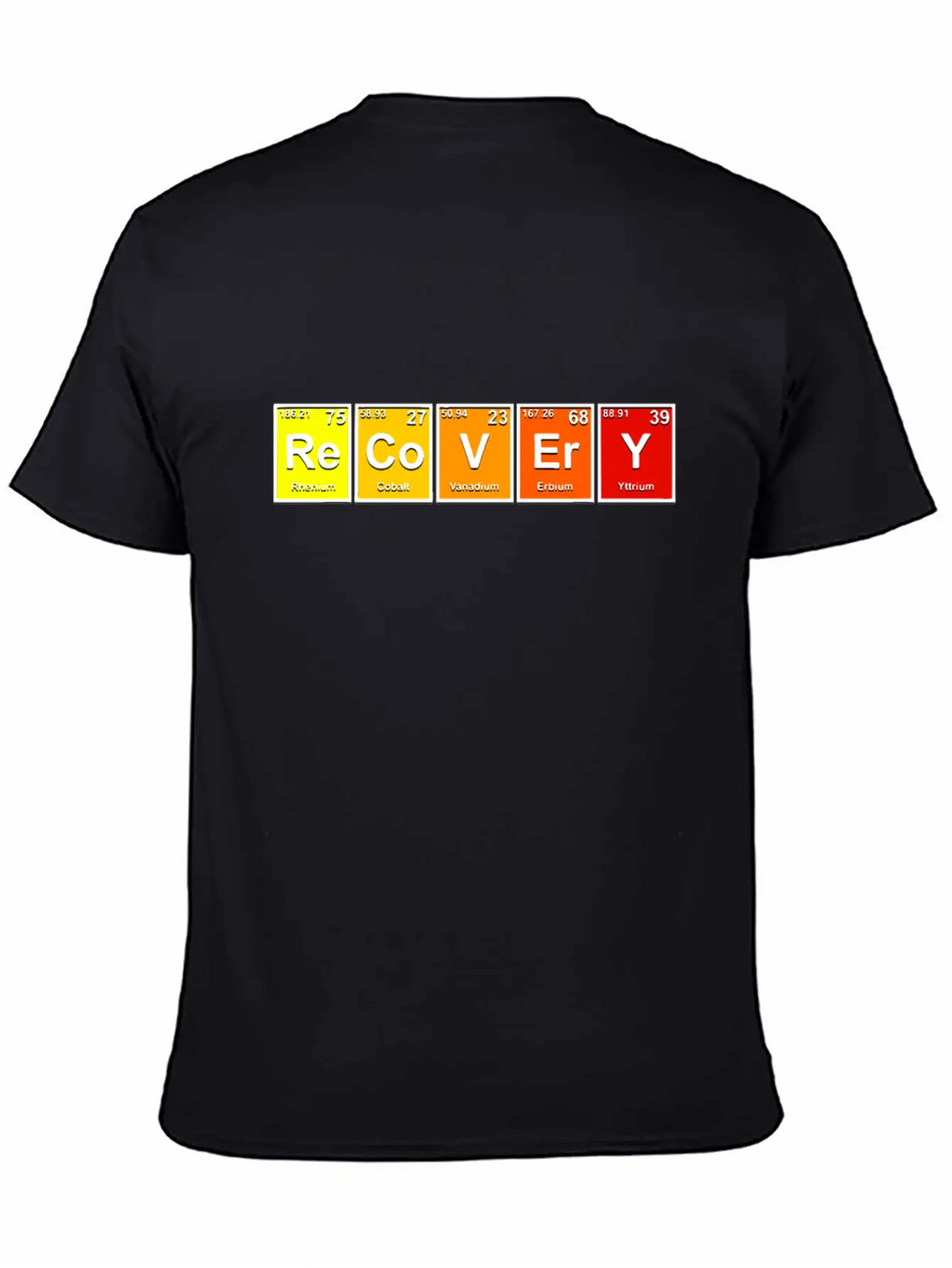 Recovery Periodic Unisex Casual T-Shirt – Clean Design For Daily Comfort