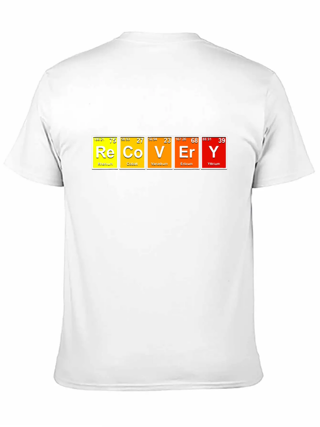 Recovery Periodic Unisex Casual T-Shirt – Clean Design For Daily Comfort