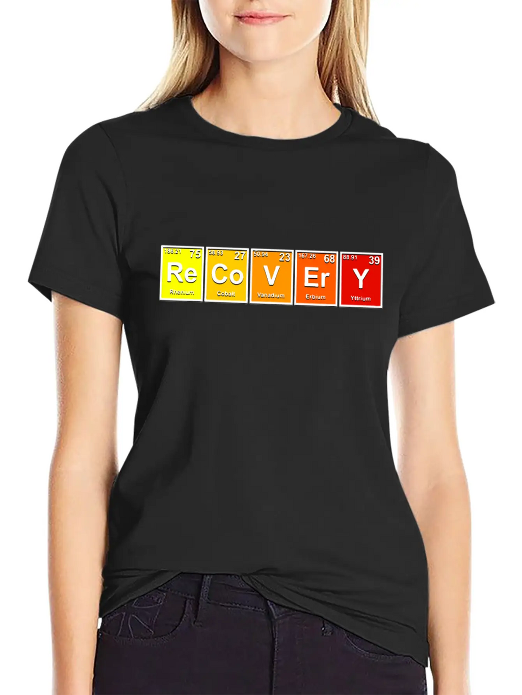 Recovery Periodic Unisex Casual T-Shirt – Clean Design For Daily Comfort