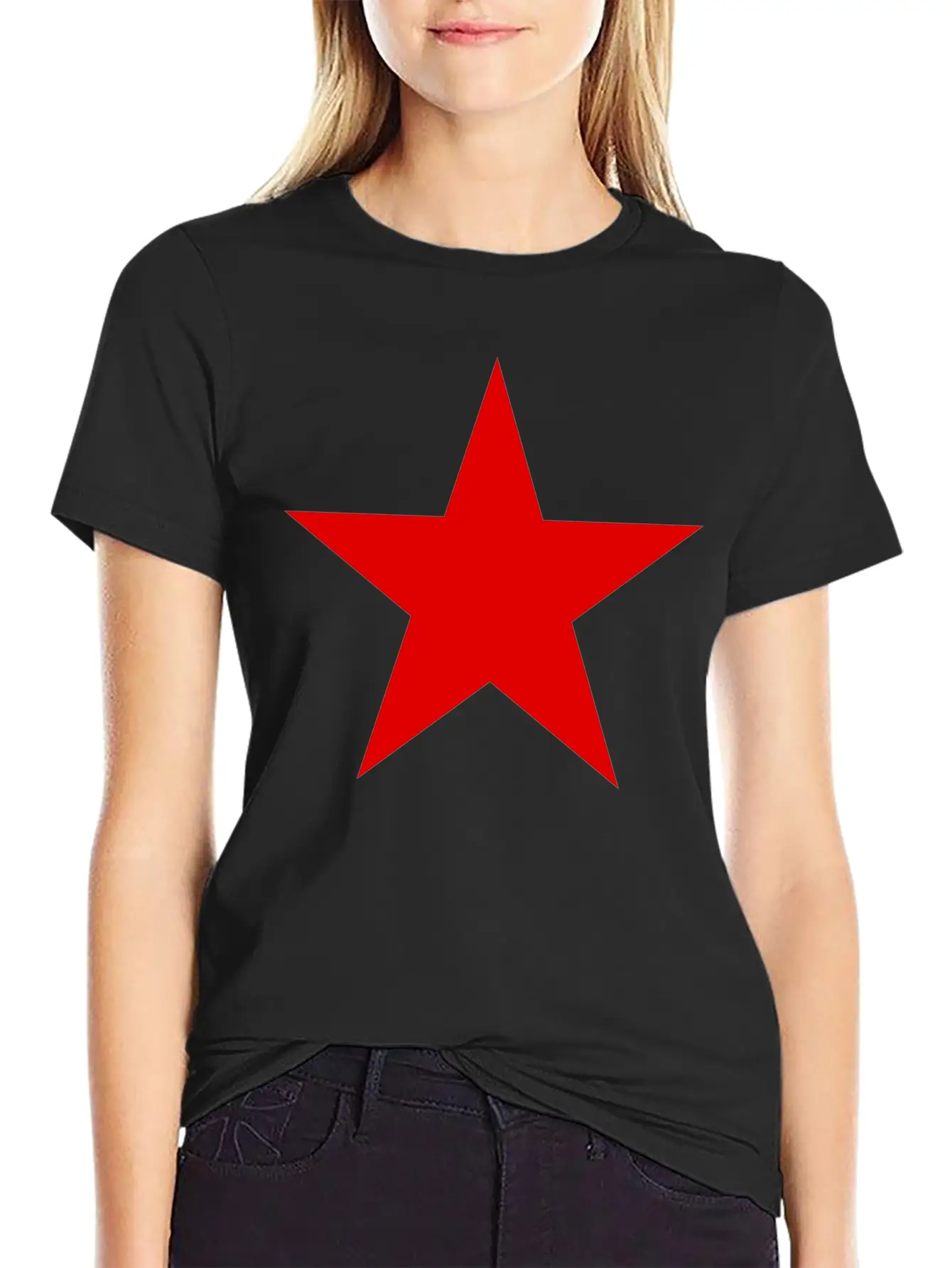 RED STAR Breathable Graphic T-Shirt – Perfect For Casual Days