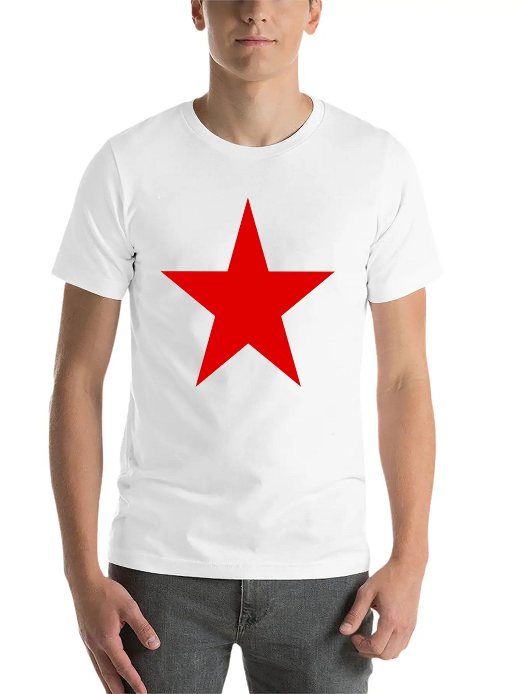 RED STAR Breathable Graphic T-Shirt – Perfect For Casual Days