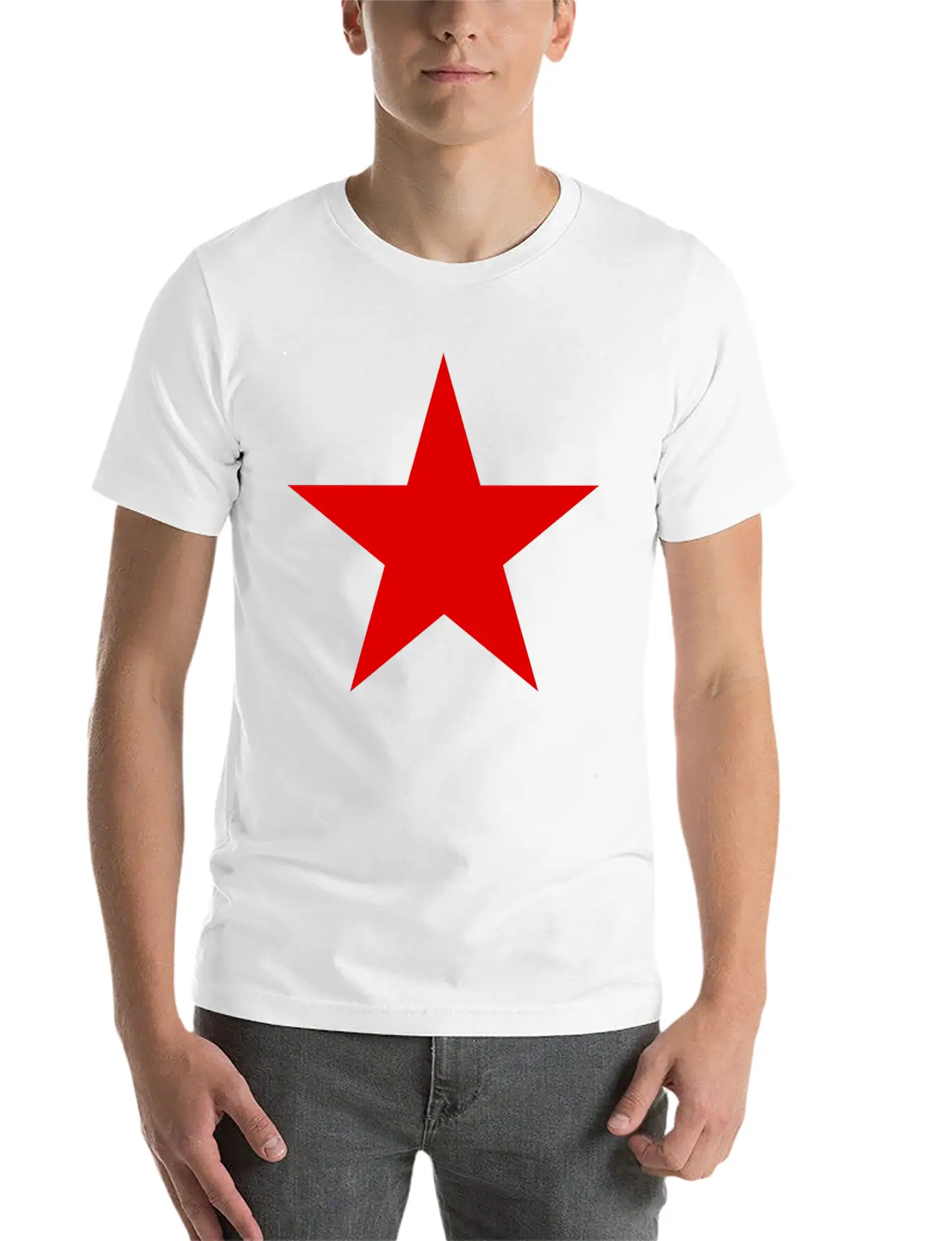 RED STAR Breathable Graphic T-Shirt – Perfect For Casual Days