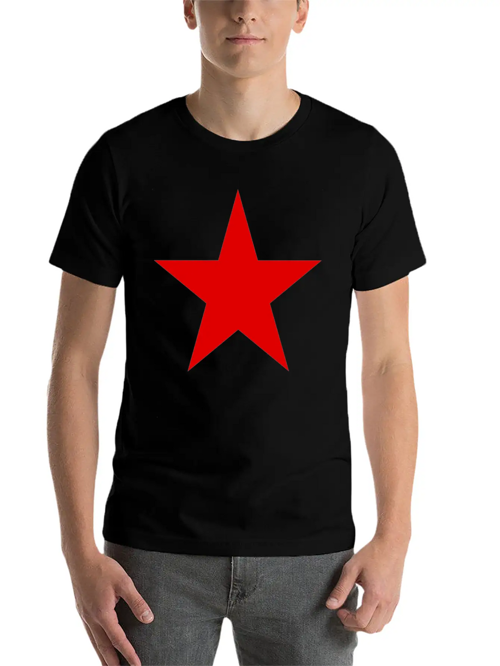 RED STAR Breathable Graphic T-Shirt – Perfect For Casual Days