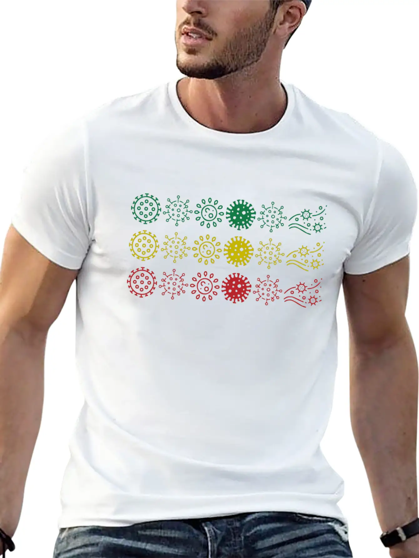 Reggae Corona Stylish Everyday T-Shirt – Unisex Basic Cotton Tee