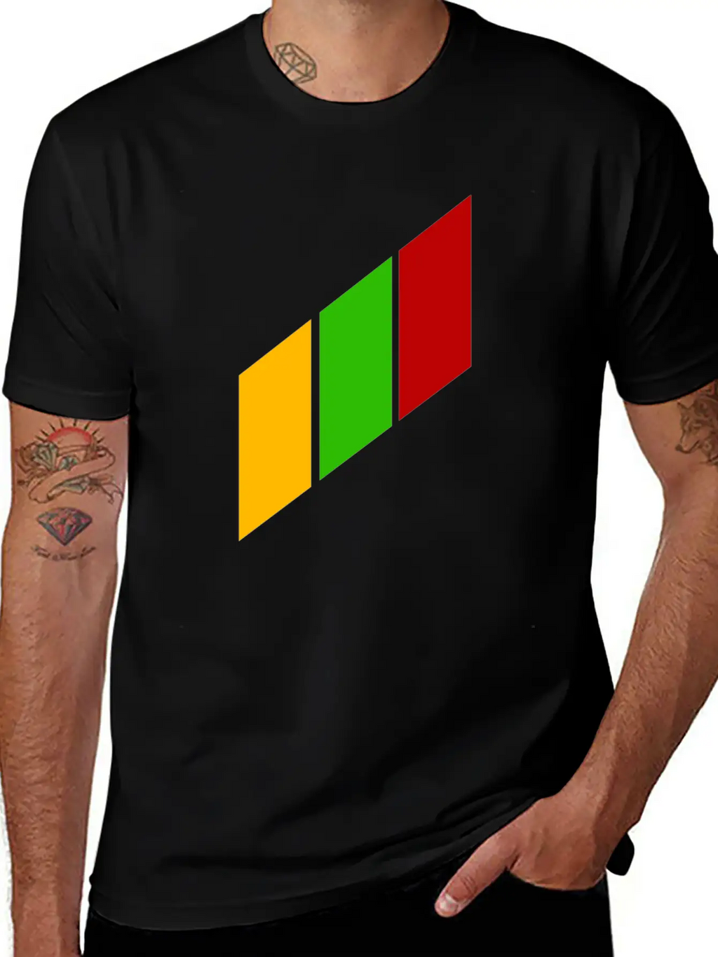 Reggae High Octave Relaxed Everyday Tee – Lightweight And Durable Cotton