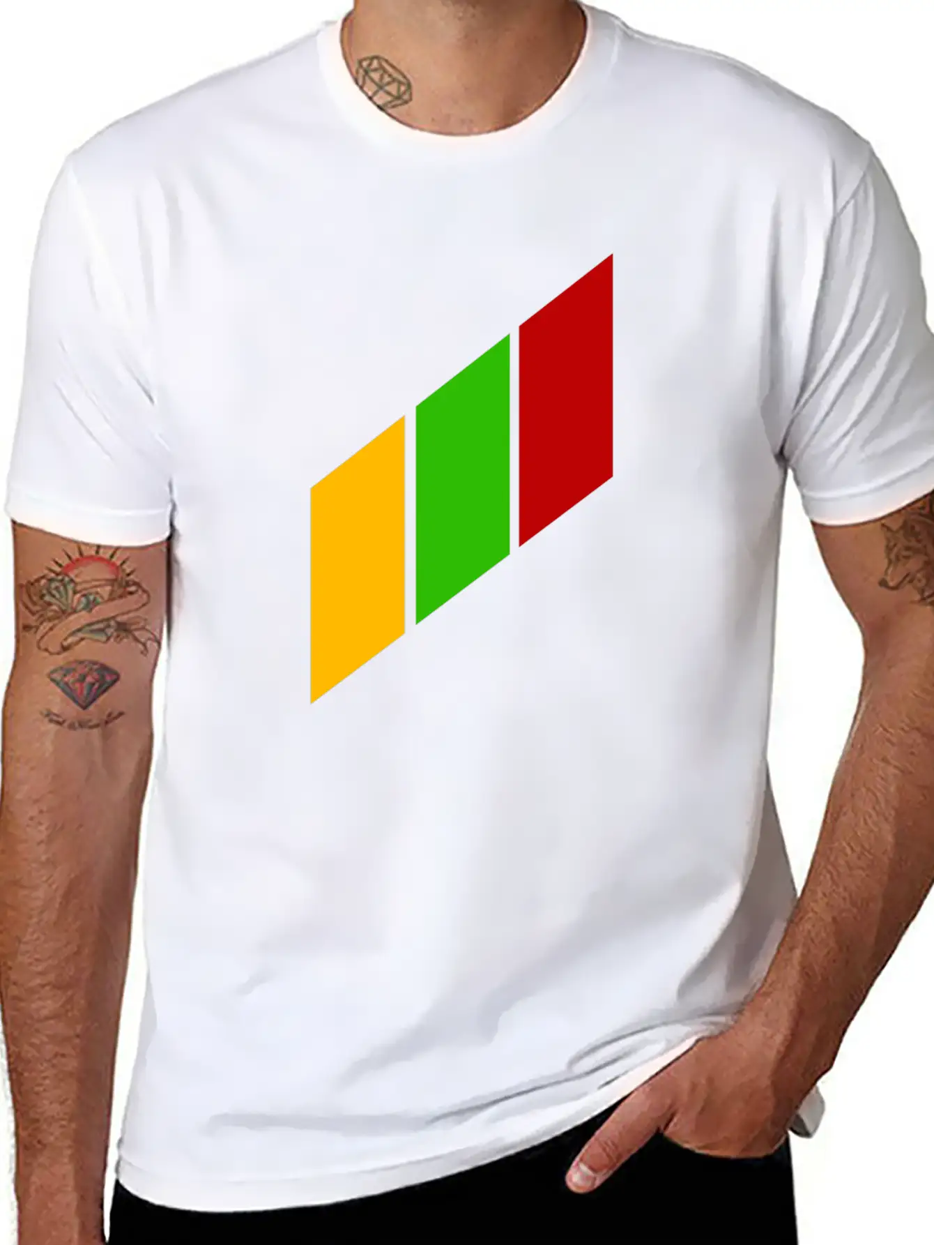 Reggae High Octave Relaxed Everyday Tee – Lightweight And Durable Cotton