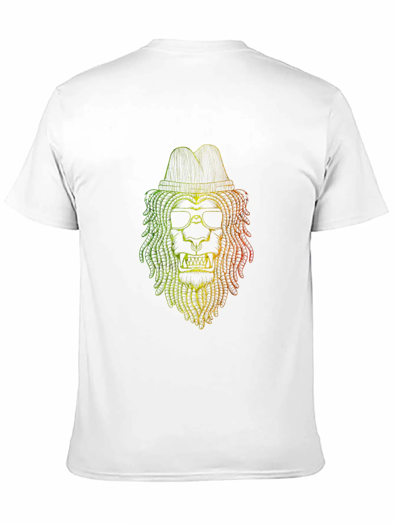 Reggae Lion Basic Graphic T-Shirt – Daily Comfort In Soft Cotton