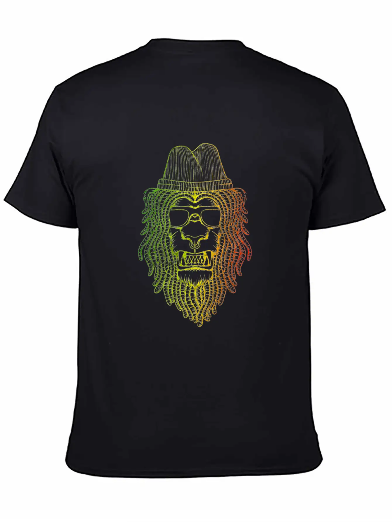 Reggae Lion Basic Graphic T-Shirt – Daily Comfort In Soft Cotton