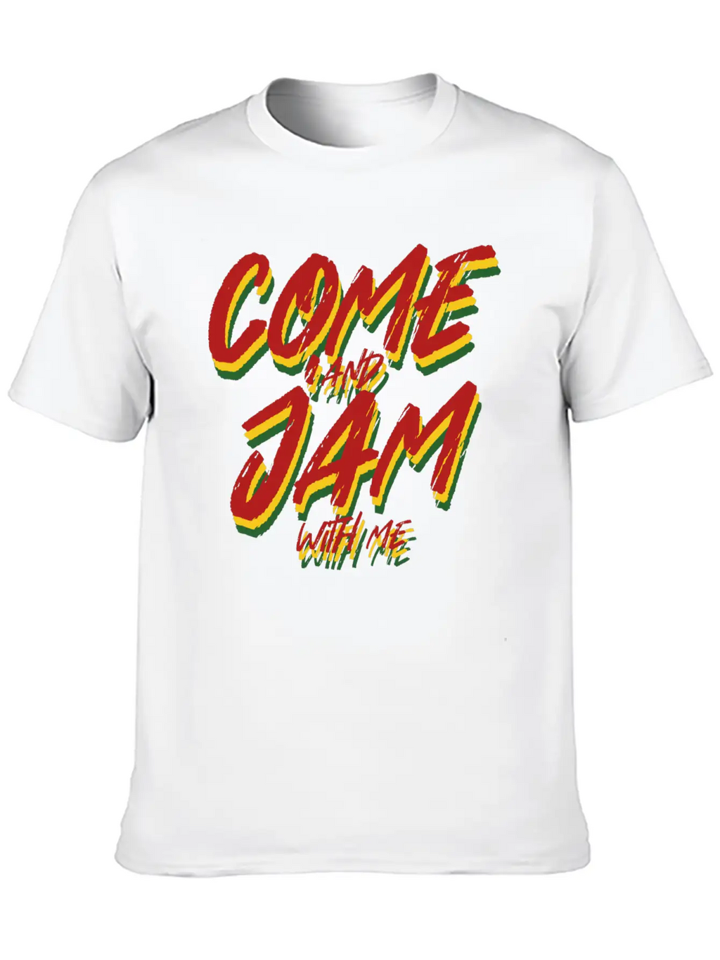 Reggae Modern Fit Casual T-Shirt – Clean And Versatile Design