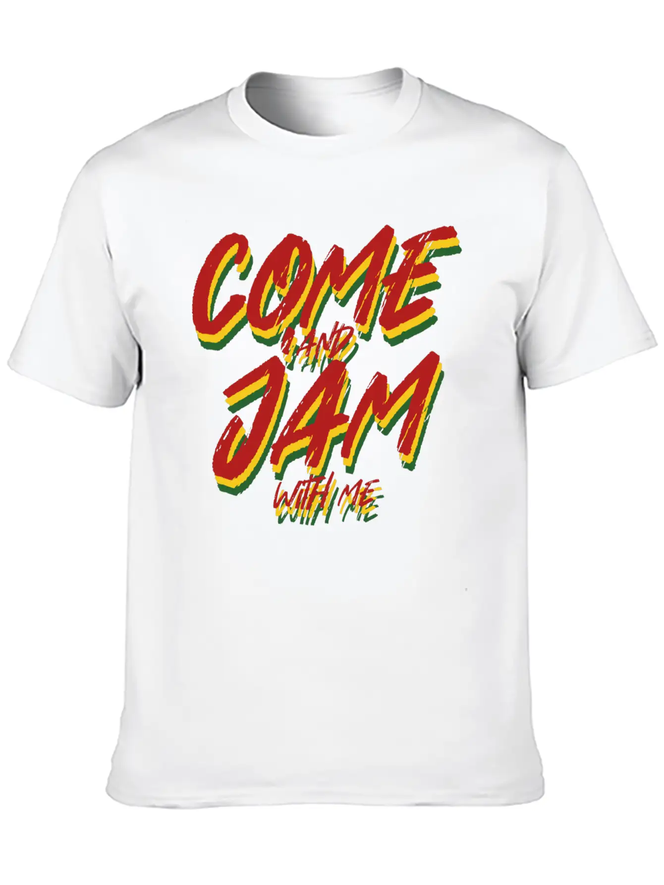 Reggae Modern Fit Casual T-Shirt – Clean And Versatile Design