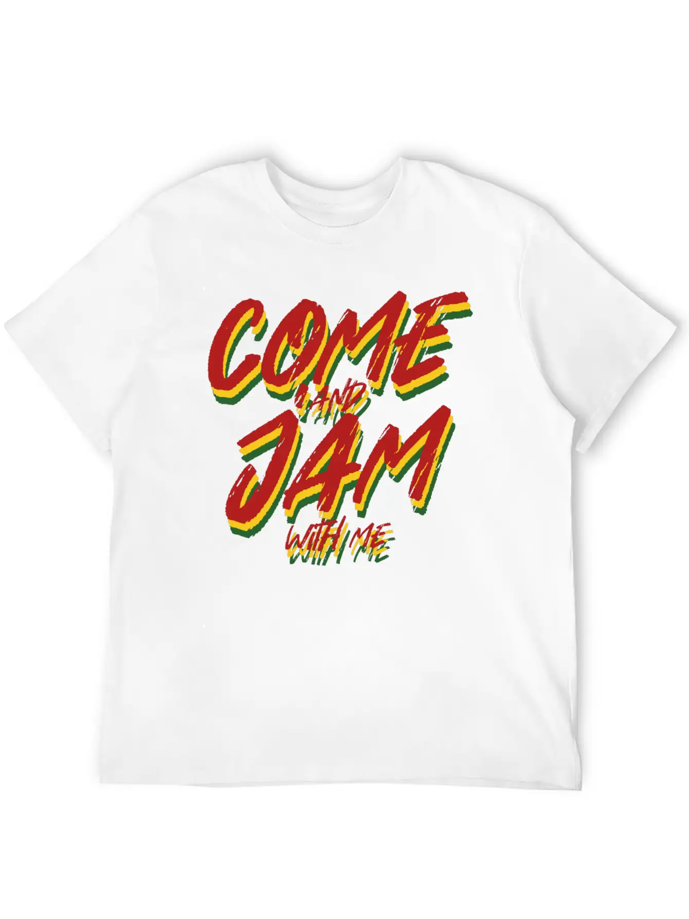 Reggae Modern Fit Casual T-Shirt – Clean And Versatile Design