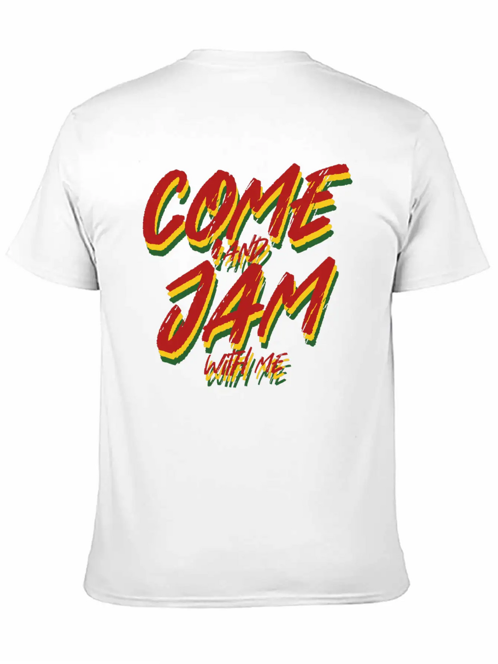 Reggae Modern Fit Casual T-Shirt – Clean And Versatile Design