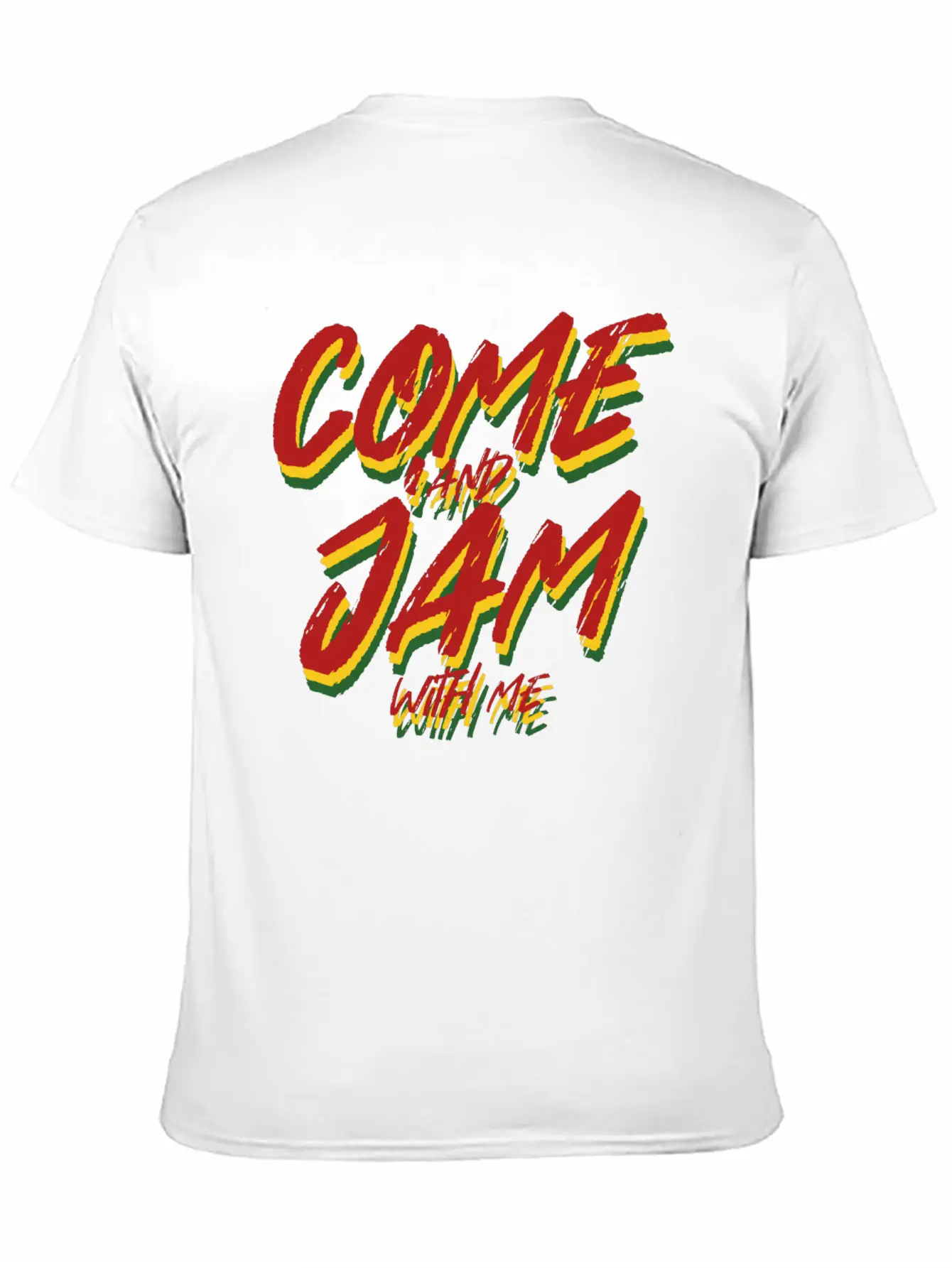 Reggae Modern Fit Casual T-Shirt – Clean And Versatile Design