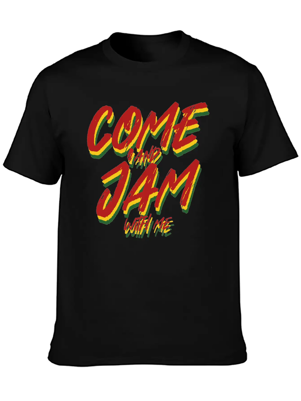 Reggae Modern Fit Casual T-Shirt – Clean And Versatile Design