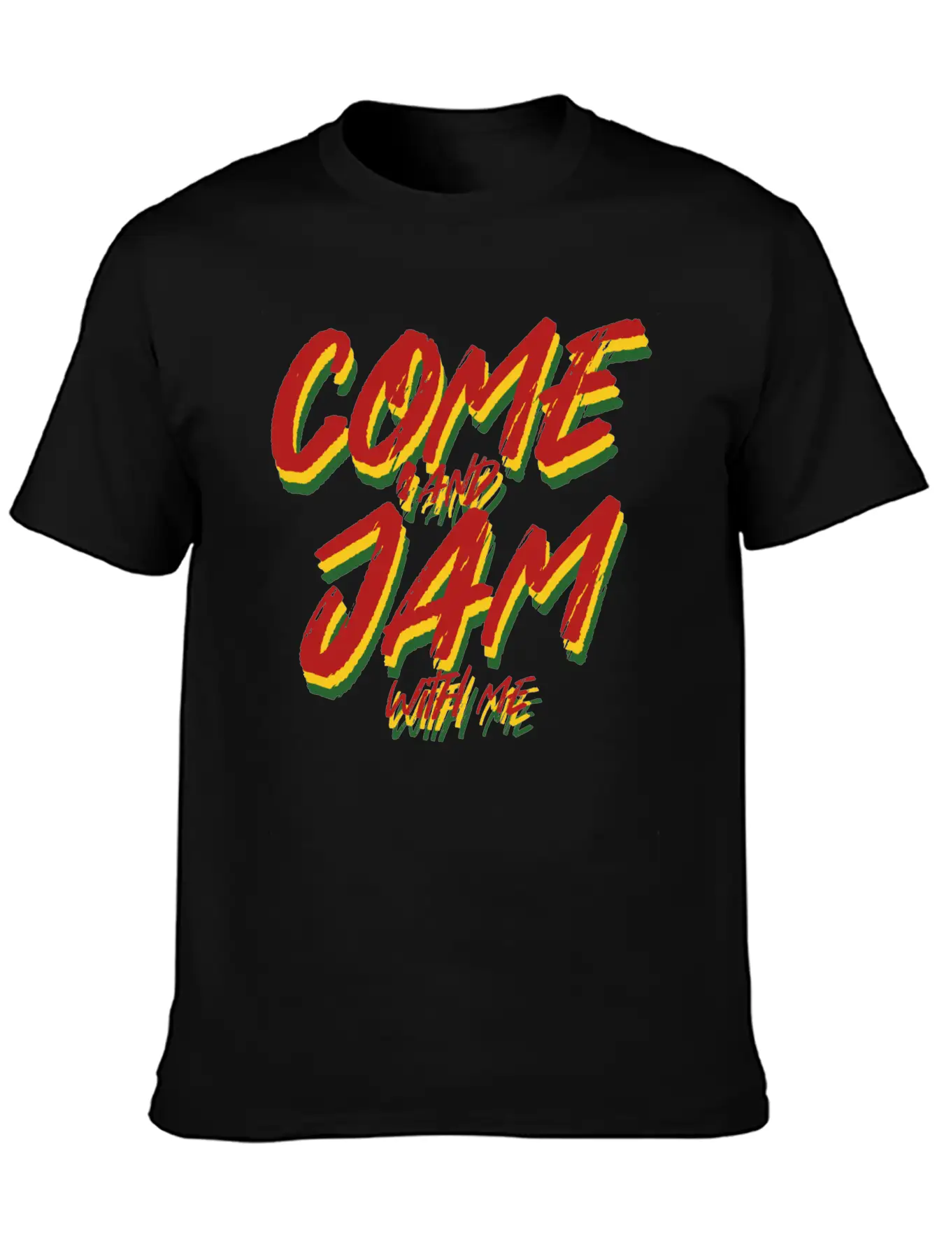 Reggae Modern Fit Casual T-Shirt – Clean And Versatile Design