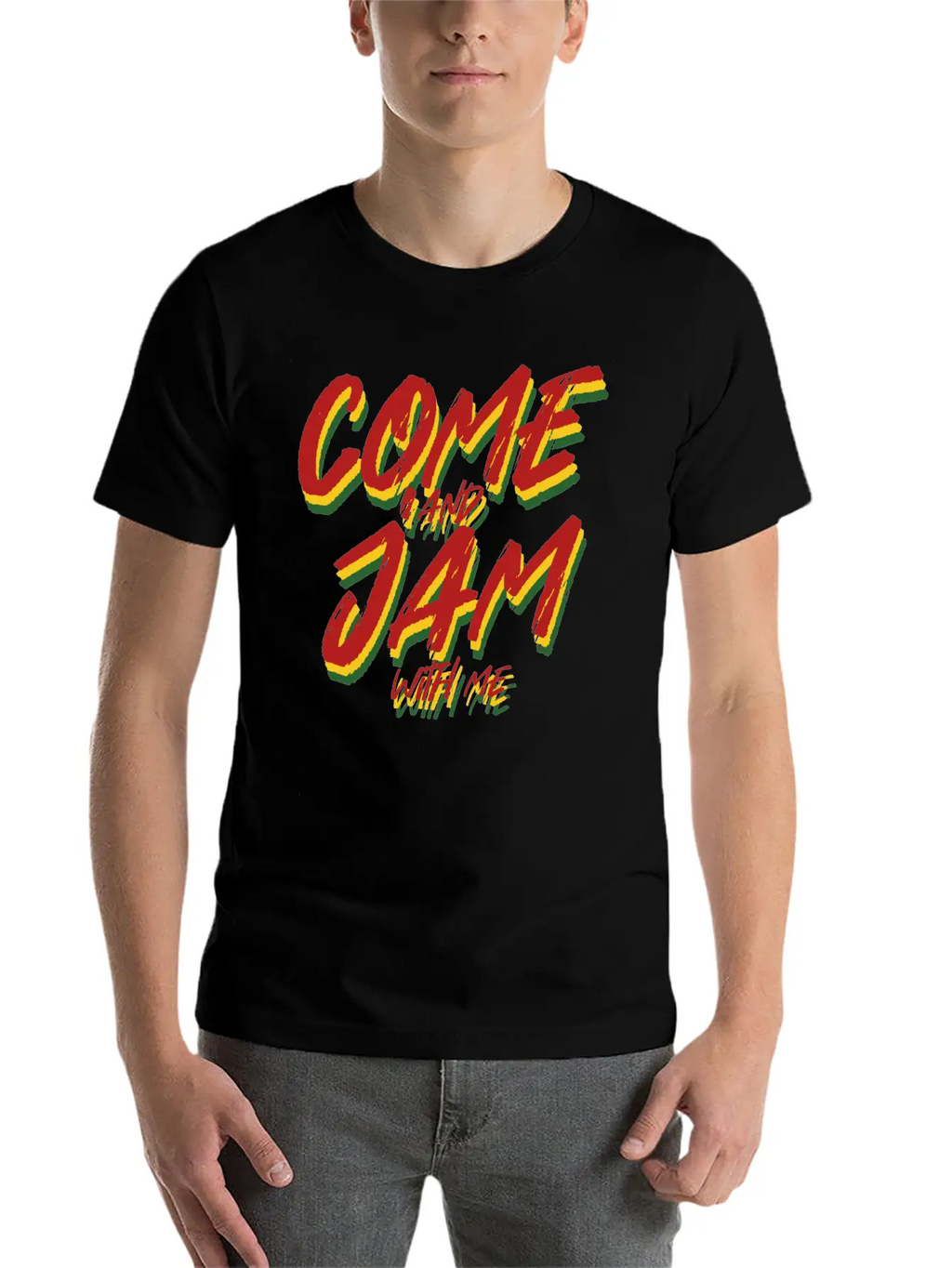 Reggae Modern Fit Casual T-Shirt – Clean And Versatile Design
