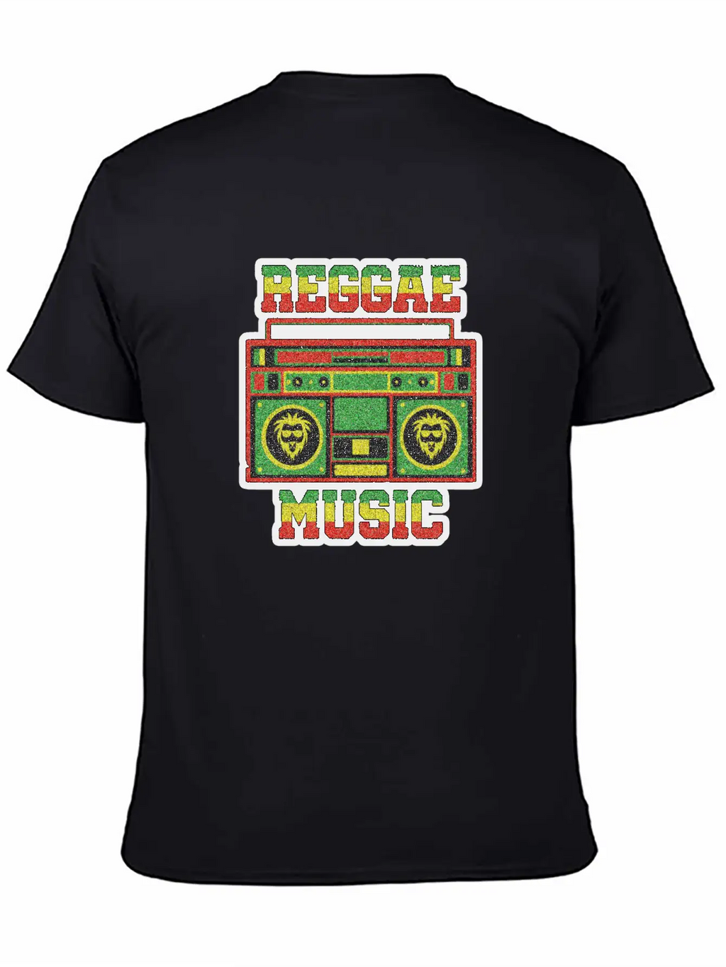 REGGAE MUSIC Breathable Soft Cotton T-Shirt – Timeless Casual Look