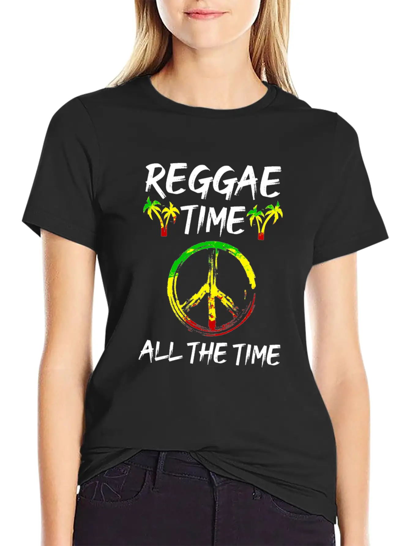 Reggae Rasta Rastafari Stylish Everyday T-Shirt – Unisex Basic Cotton Tee