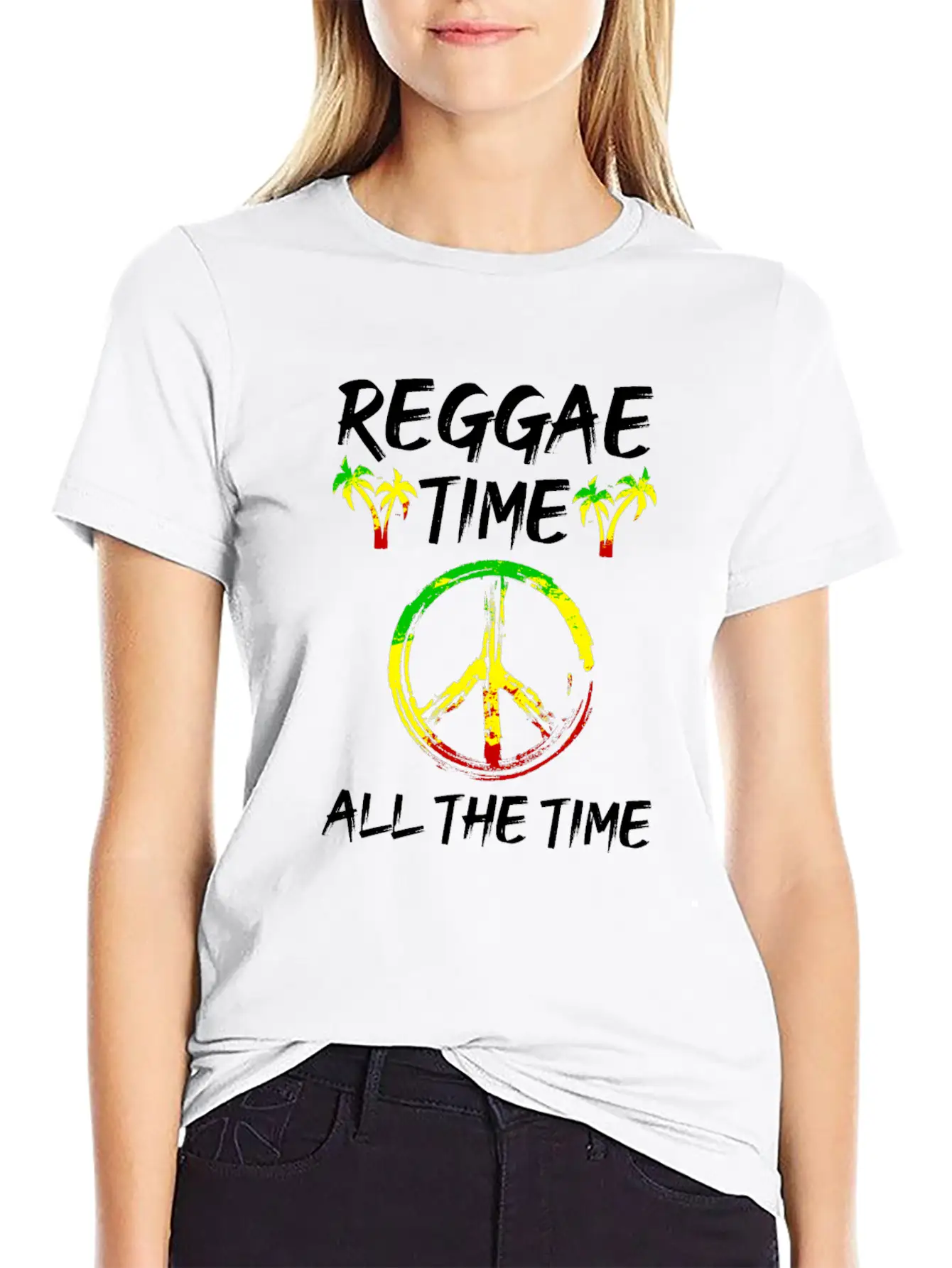 Reggae Rasta Rastafari Stylish Everyday T-Shirt – Unisex Basic Cotton Tee
