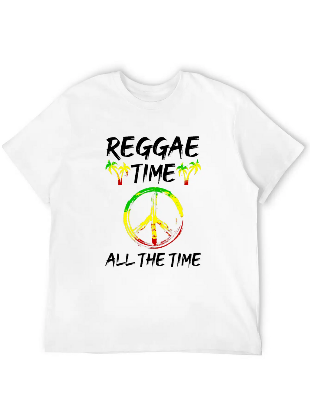 Reggae Rasta Rastafari Stylish Everyday T-Shirt – Unisex Basic Cotton Tee
