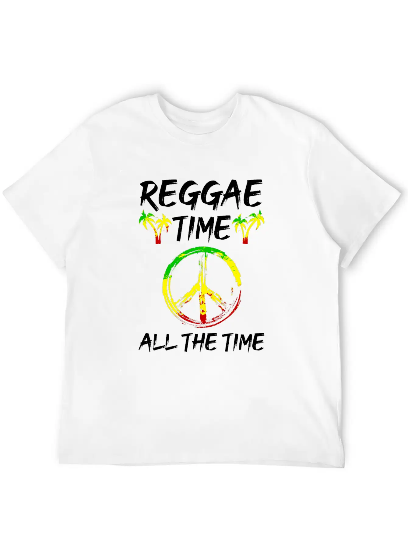 Reggae Rasta Rastafari Stylish Everyday T-Shirt – Unisex Basic Cotton Tee