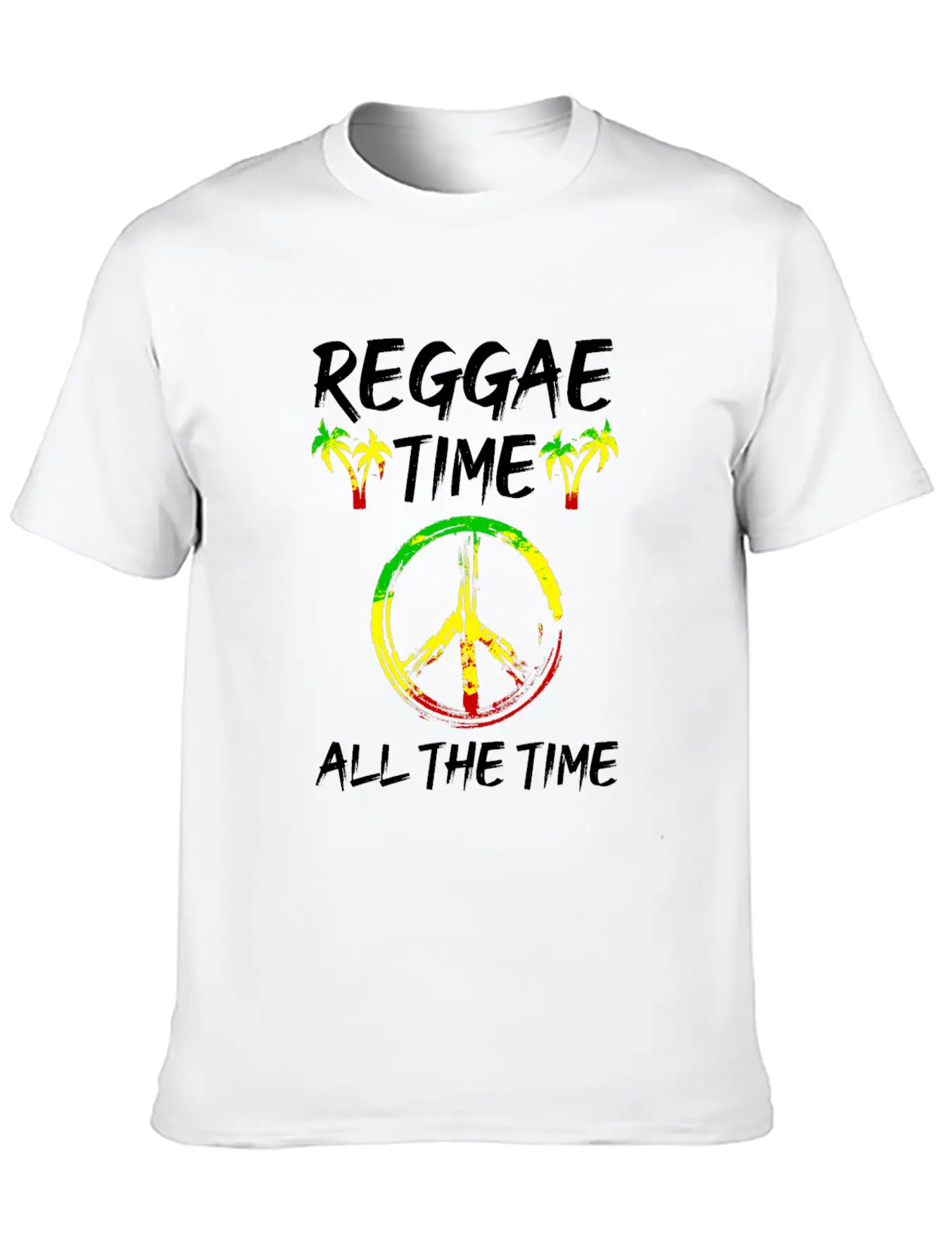 Reggae Rasta Rastafari Stylish Everyday T-Shirt – Unisex Basic Cotton Tee