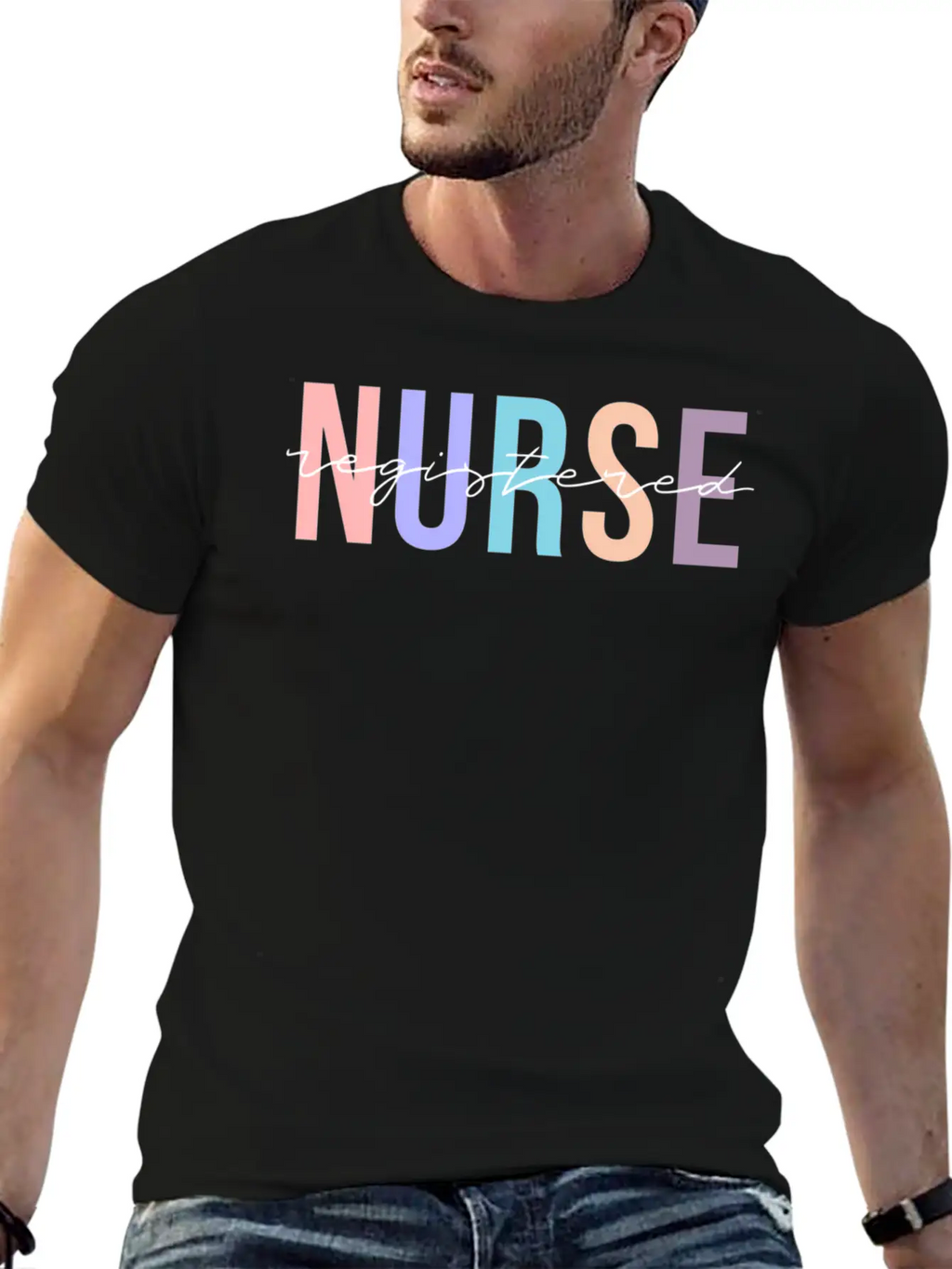 Registered Nurse Rn Emergency Room Nurse Breathable Graphic T-Shirt – Perfect For Casual Days