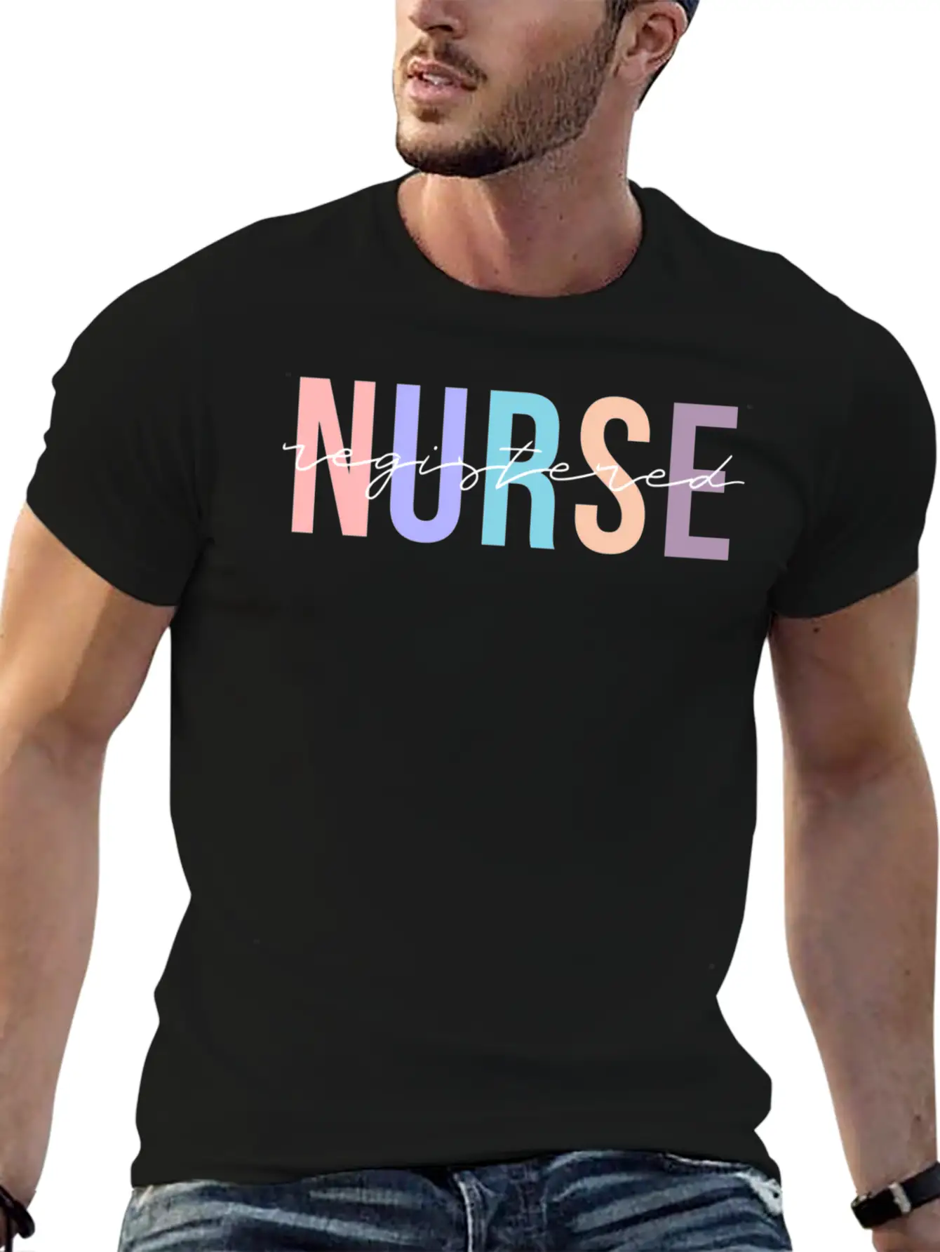 Registered Nurse Rn Emergency Room Nurse Breathable Graphic T-Shirt – Perfect For Casual Days