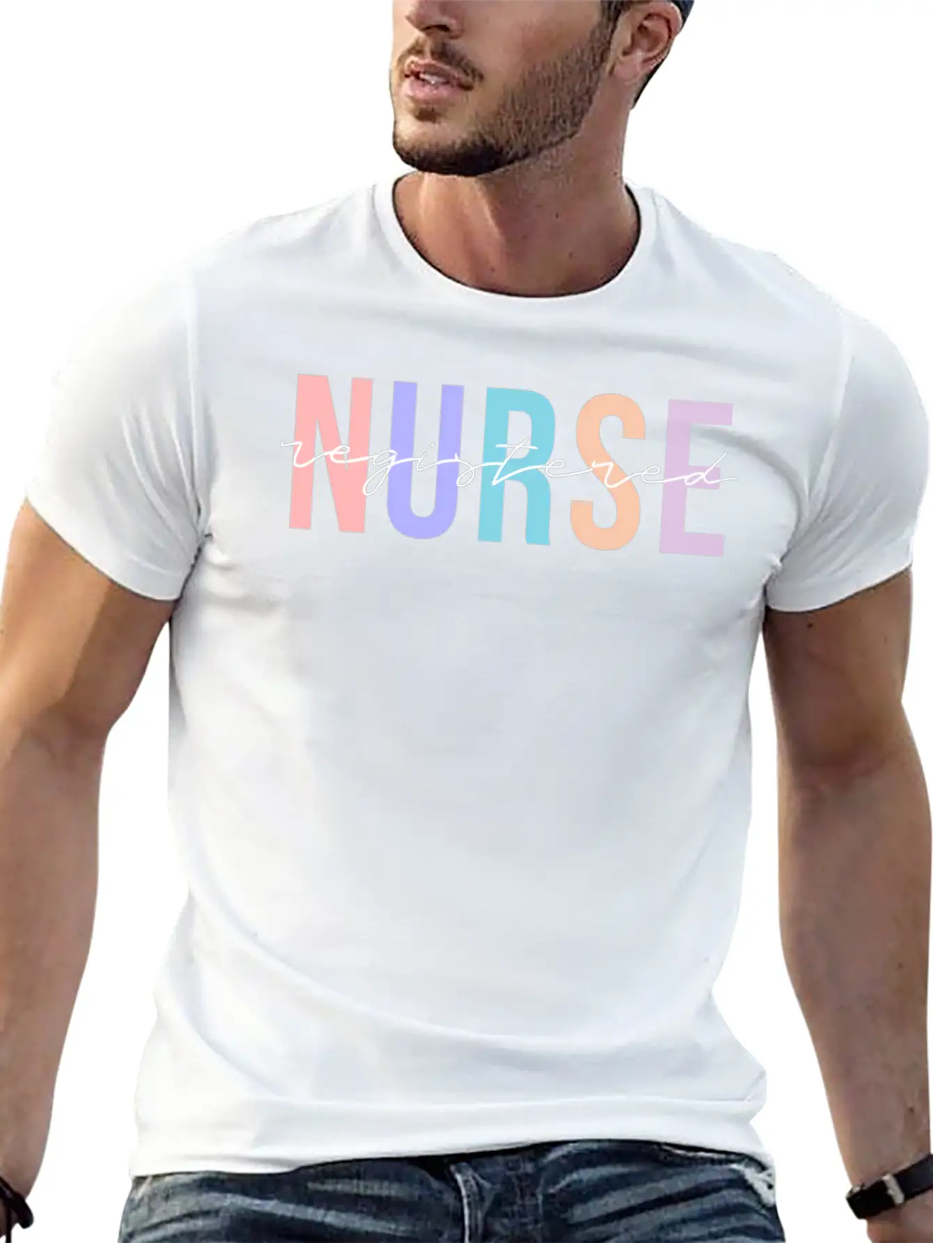 Registered Nurse Rn Emergency Room Nurse Breathable Graphic T-Shirt – Perfect For Casual Days