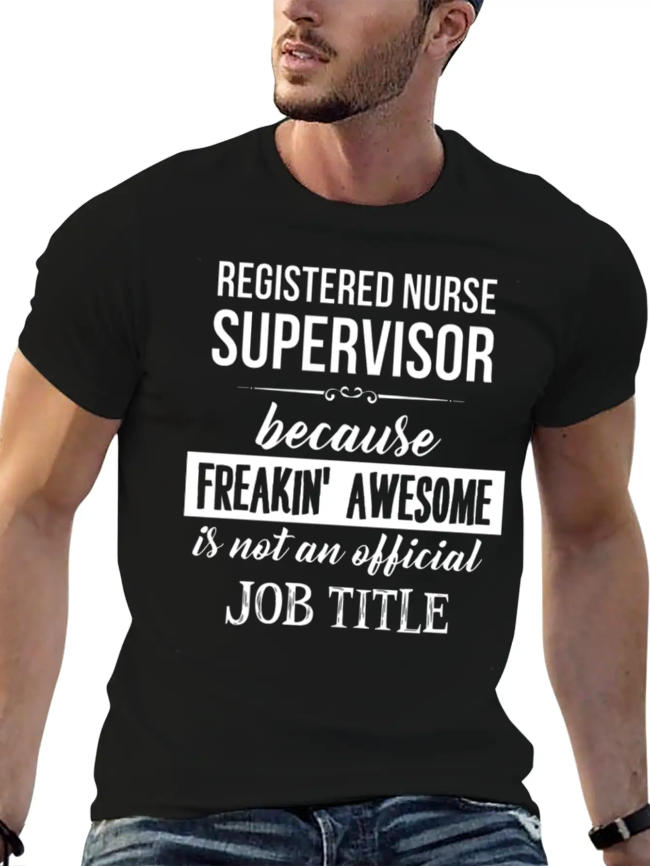 Registered Nurse Supervisor - Registered Nurse Sup Timeless Short Sleeve Tee – Comfy And Minimalist Design