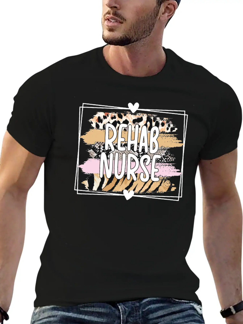 Rehab Nurse Rehabilitation Nurse Rehab Nursing Stylish Everyday T-Shirt – Unisex Basic Cotton Tee