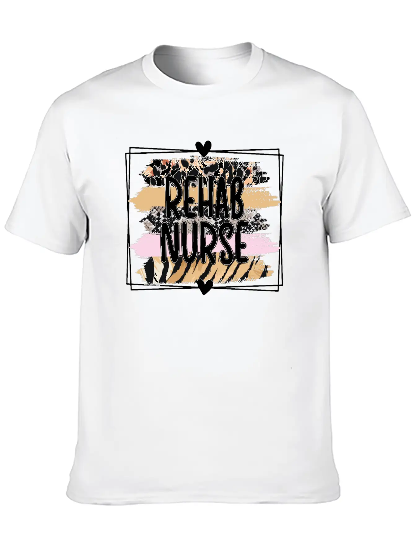 Rehab Nurse Rehabilitation Nurse Rehab Nursing Stylish Everyday T-Shirt – Unisex Basic Cotton Tee