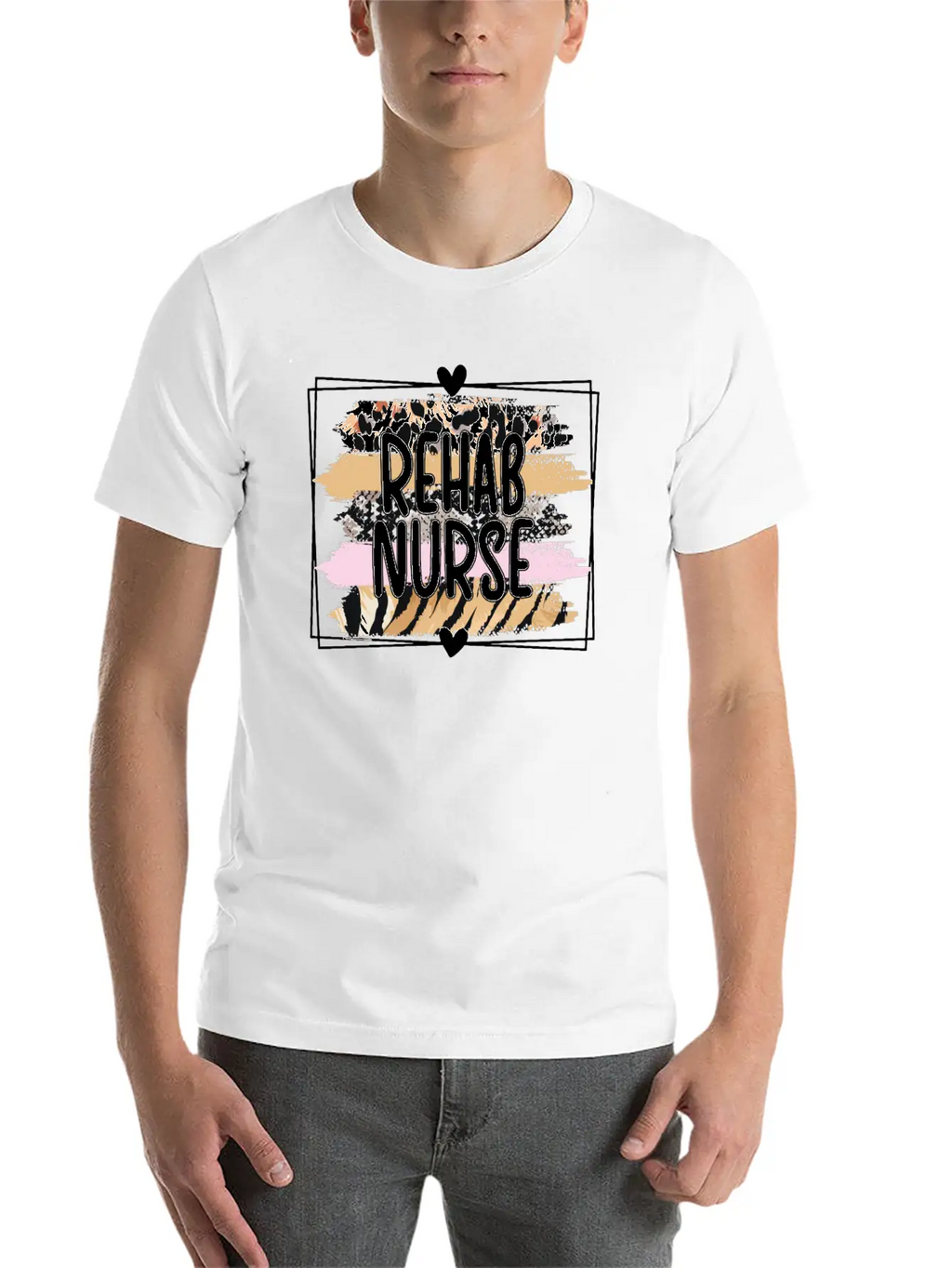 Rehab Nurse Rehabilitation Nurse Rehab Nursing Stylish Everyday T-Shirt – Unisex Basic Cotton Tee