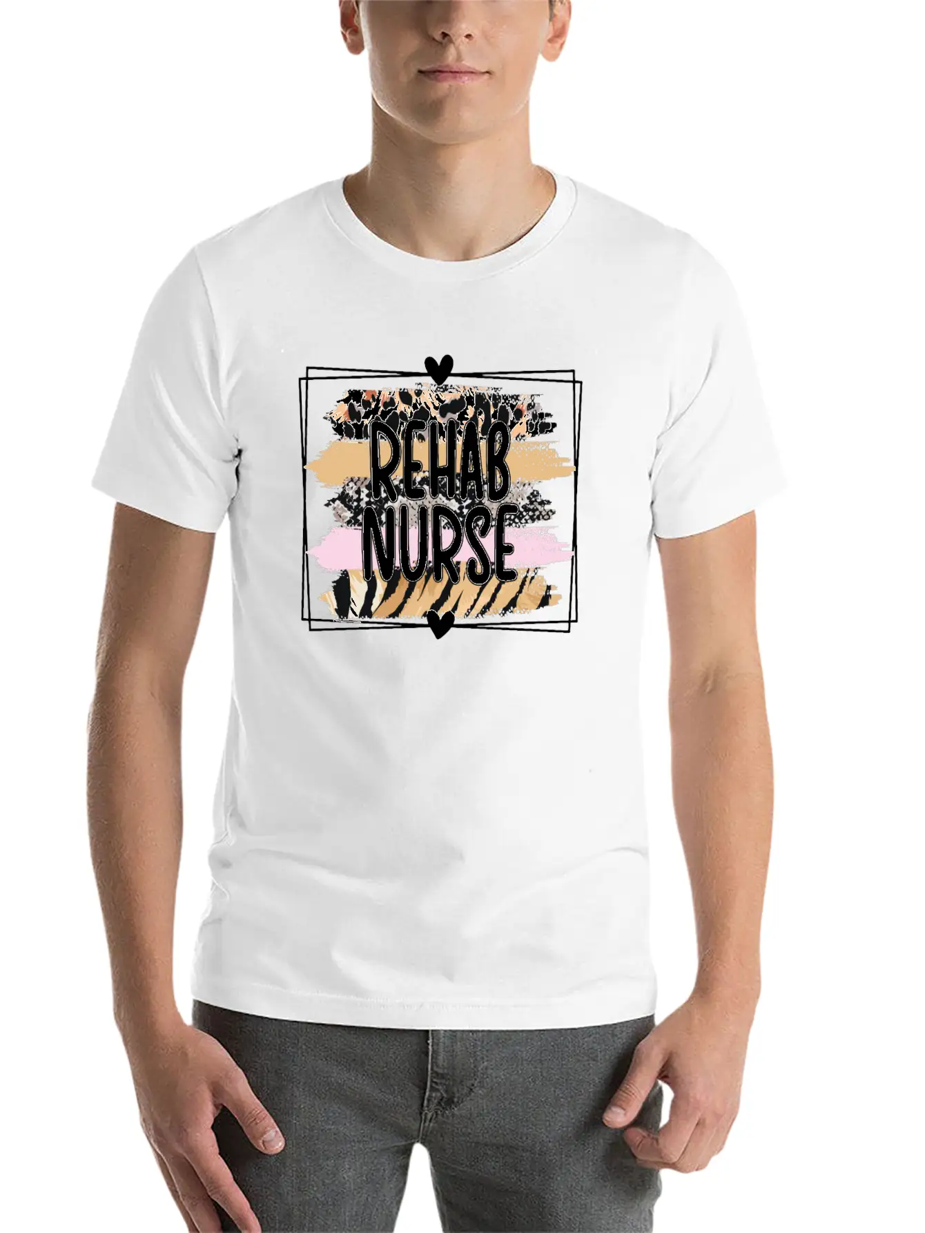 Rehab Nurse Rehabilitation Nurse Rehab Nursing Stylish Everyday T-Shirt – Unisex Basic Cotton Tee