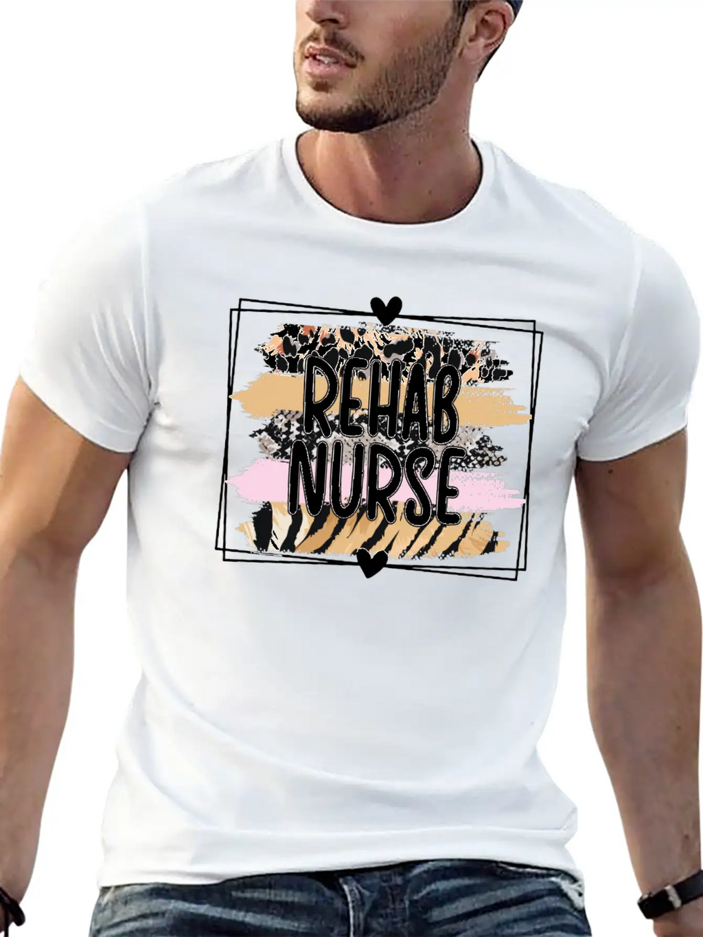 Rehab Nurse Rehabilitation Nurse Rehab Nursing Stylish Everyday T-Shirt – Unisex Basic Cotton Tee