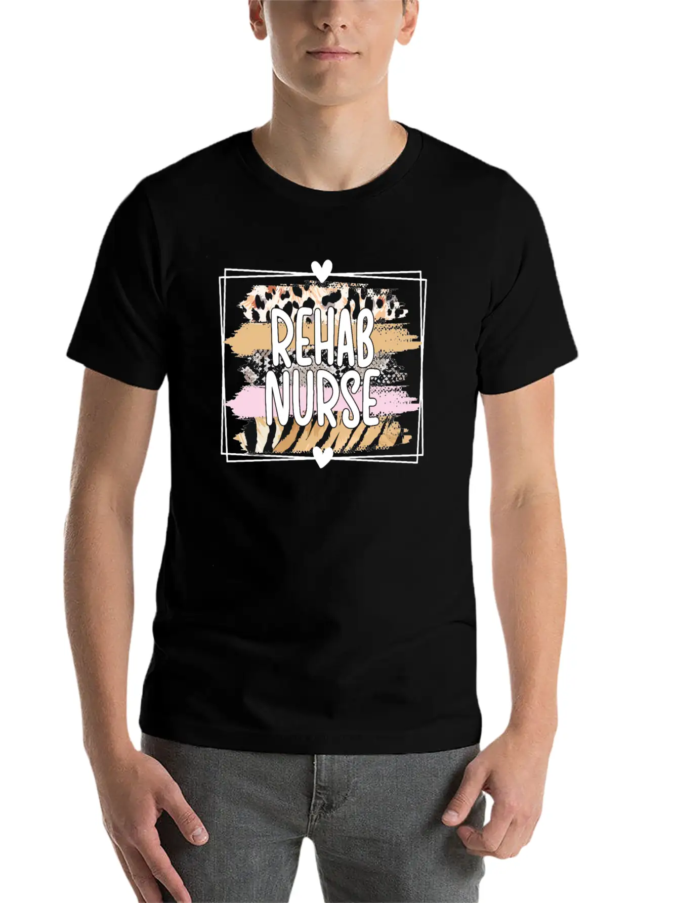 Rehab Nurse Rehabilitation Nurse Rehab Nursing Stylish Everyday T-Shirt – Unisex Basic Cotton Tee