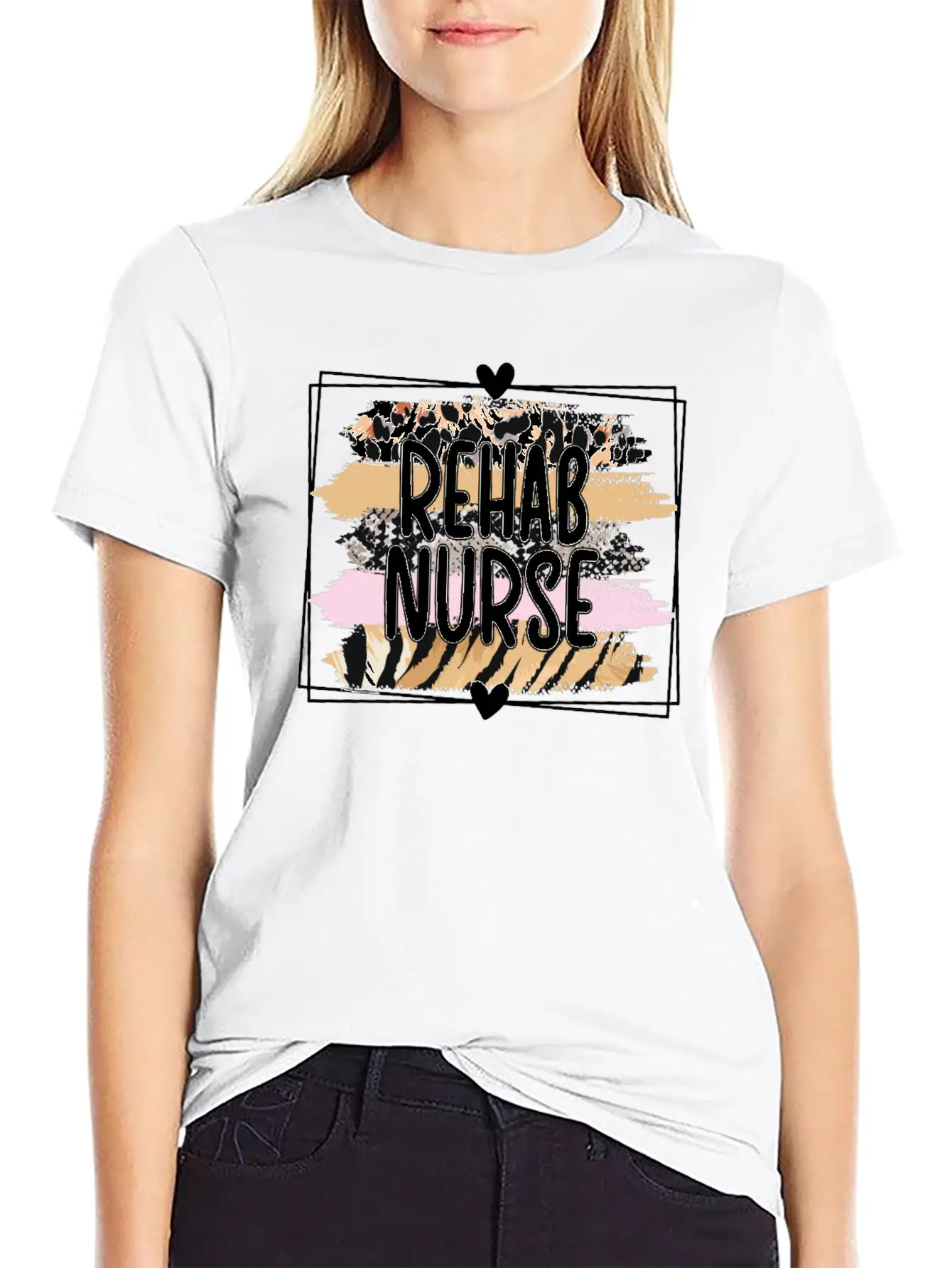Rehab Nurse Rehabilitation Nurse Rehab Nursing Stylish Everyday T-Shirt – Unisex Basic Cotton Tee