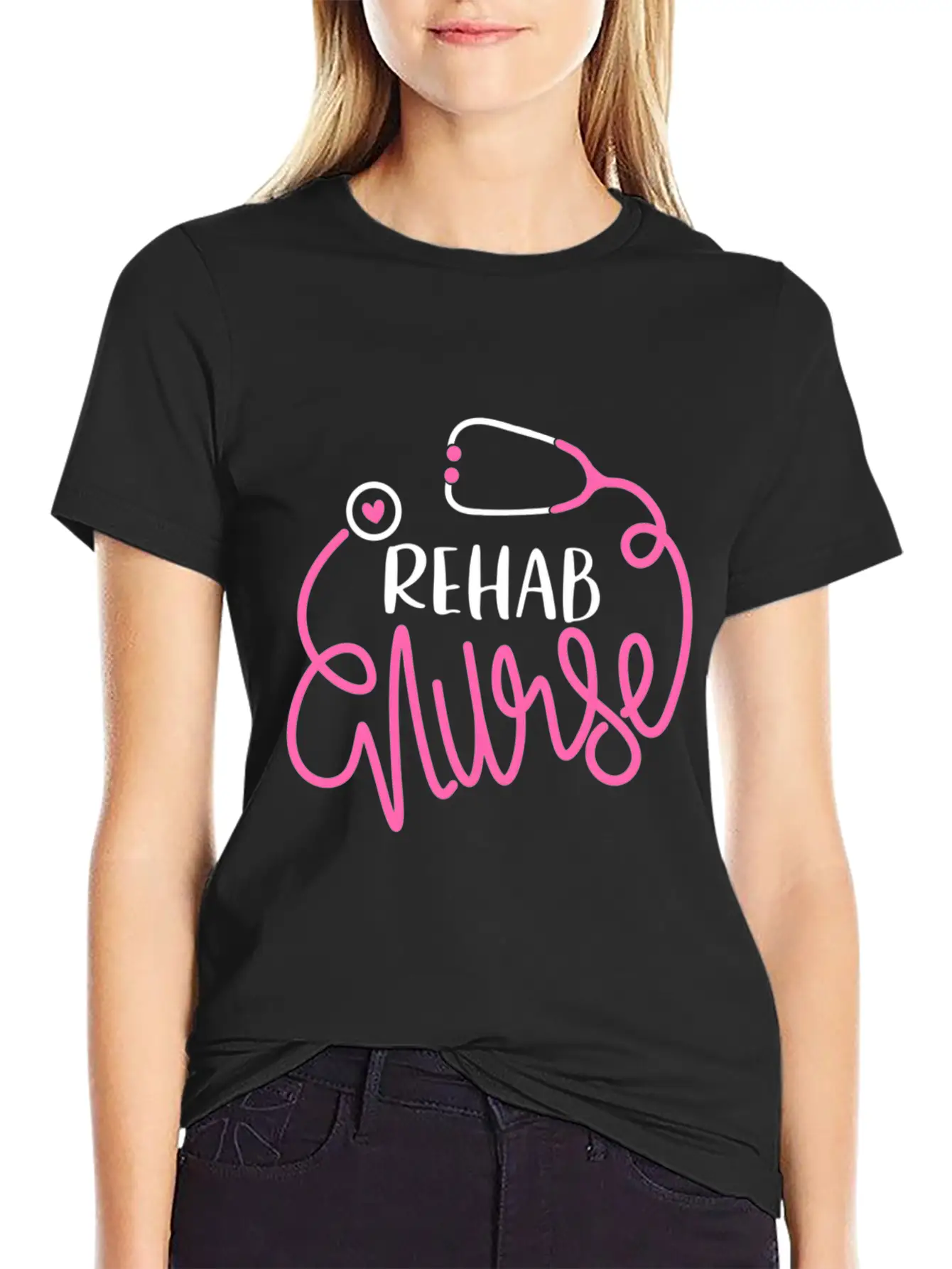 Rehab Nurse Rn Rehabilitation Nursing Dept Nurse Basic Graphic T-Shirt – Daily Comfort In Soft Cotton