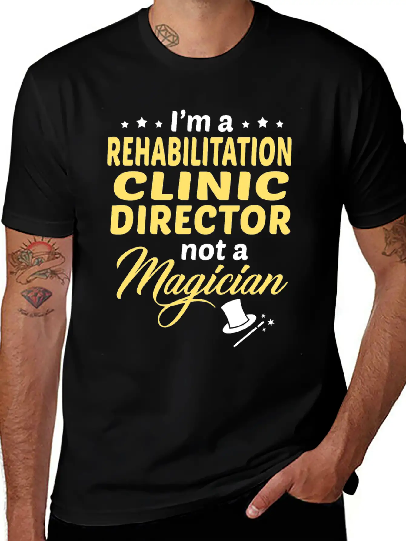 Rehabilitation Clinic Director Timeless Short Sleeve Tee – Comfy And Minimalist Design