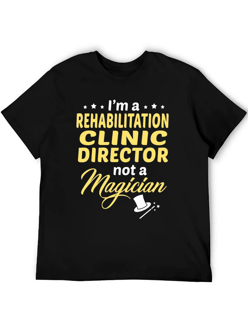 Rehabilitation Clinic Director Timeless Short Sleeve Tee – Comfy And Minimalist Design