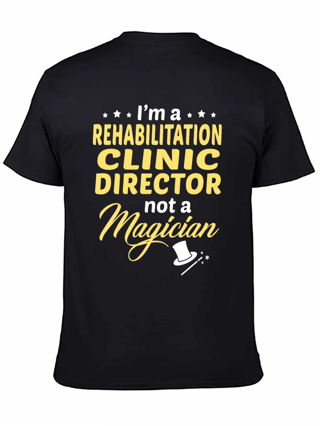 Rehabilitation Clinic Director Timeless Short Sleeve Tee – Comfy And Minimalist Design