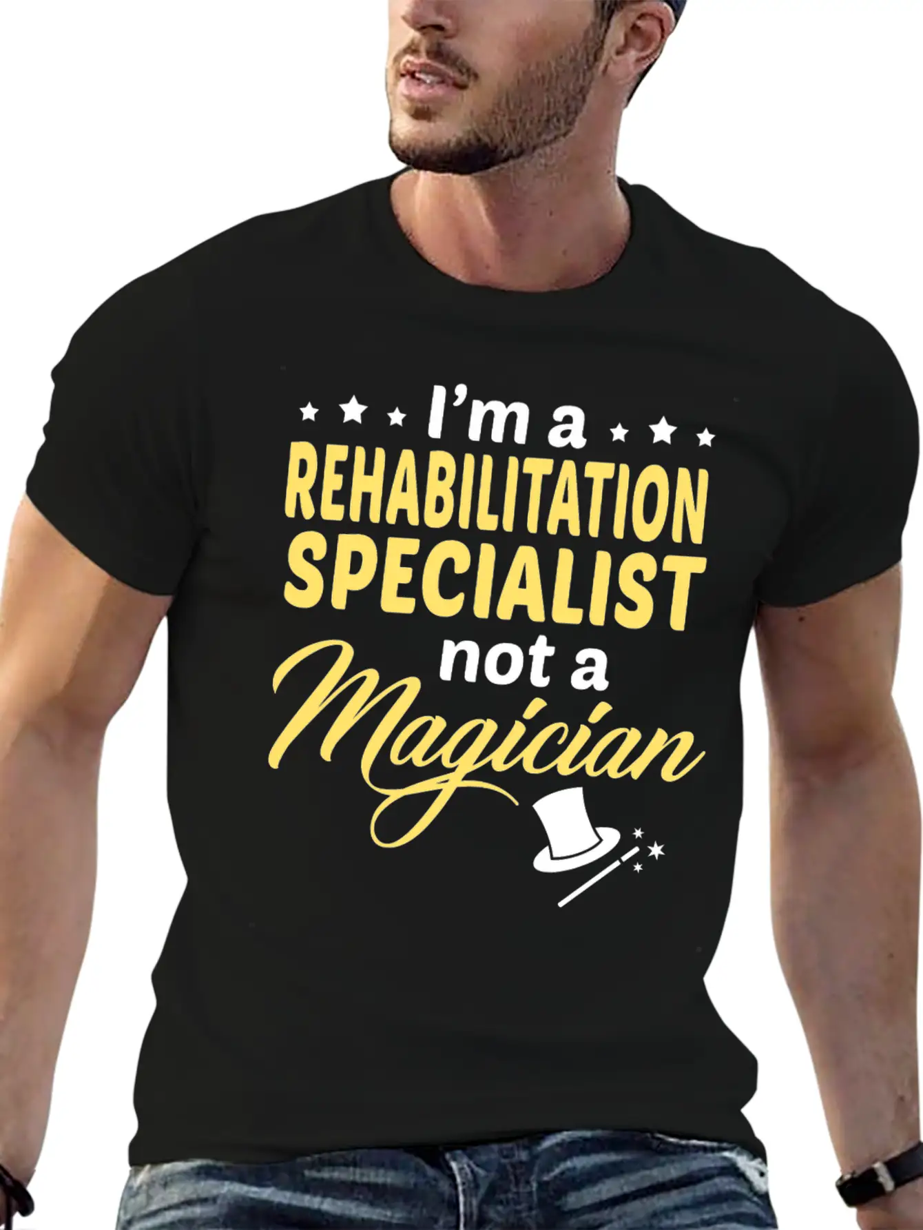 Rehabilitation Specialist Basic Graphic T-Shirt – Daily Comfort In Soft Cotton