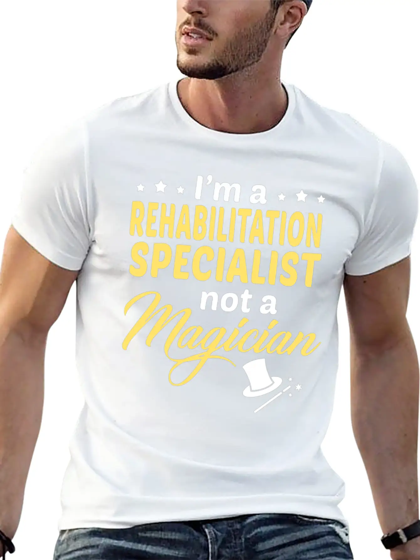 Rehabilitation Specialist Basic Graphic T-Shirt – Daily Comfort In Soft Cotton