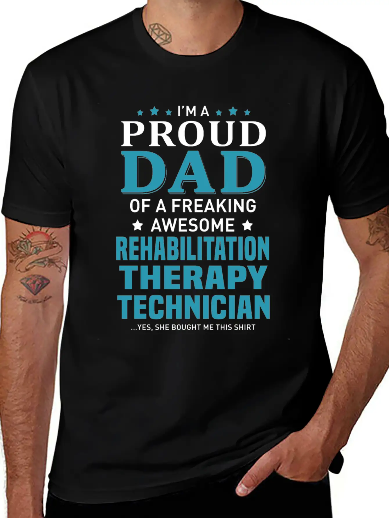 Rehabilitation Therapy Technician Relaxed Everyday Tee – Lightweight And Durable Cotton
