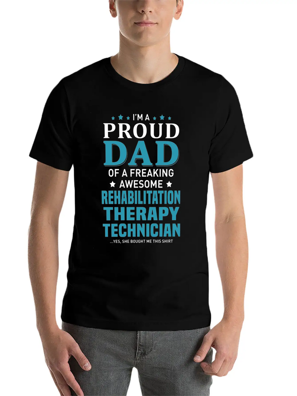 Rehabilitation Therapy Technician Relaxed Everyday Tee – Lightweight And Durable Cotton