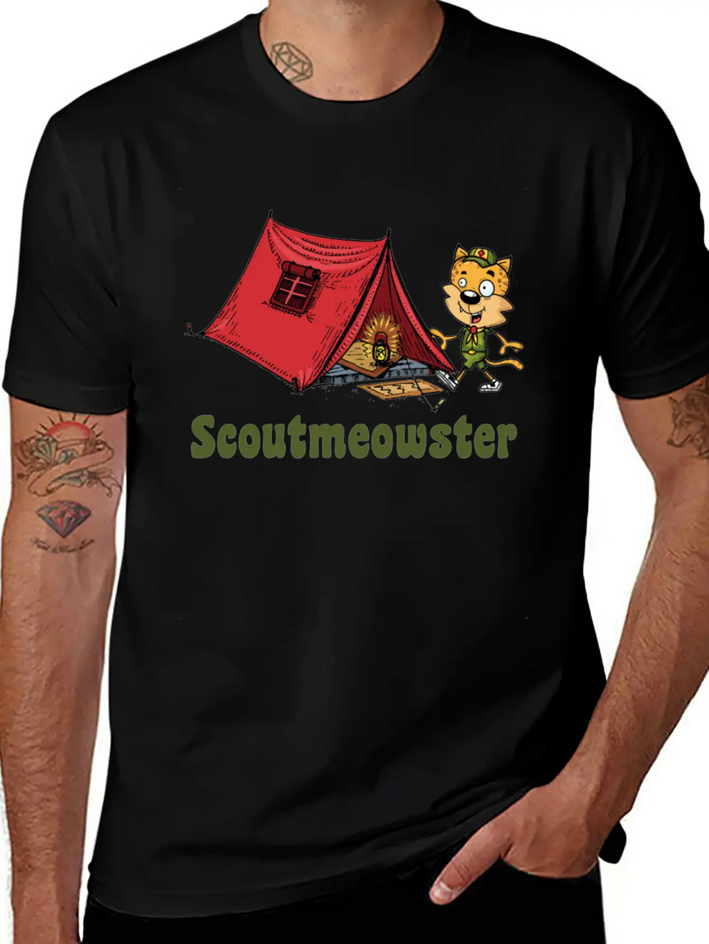 Reiki Meowster | Holistic Healer Funny Healing Gif Breathable Graphic T-Shirt – Perfect For Casual Days