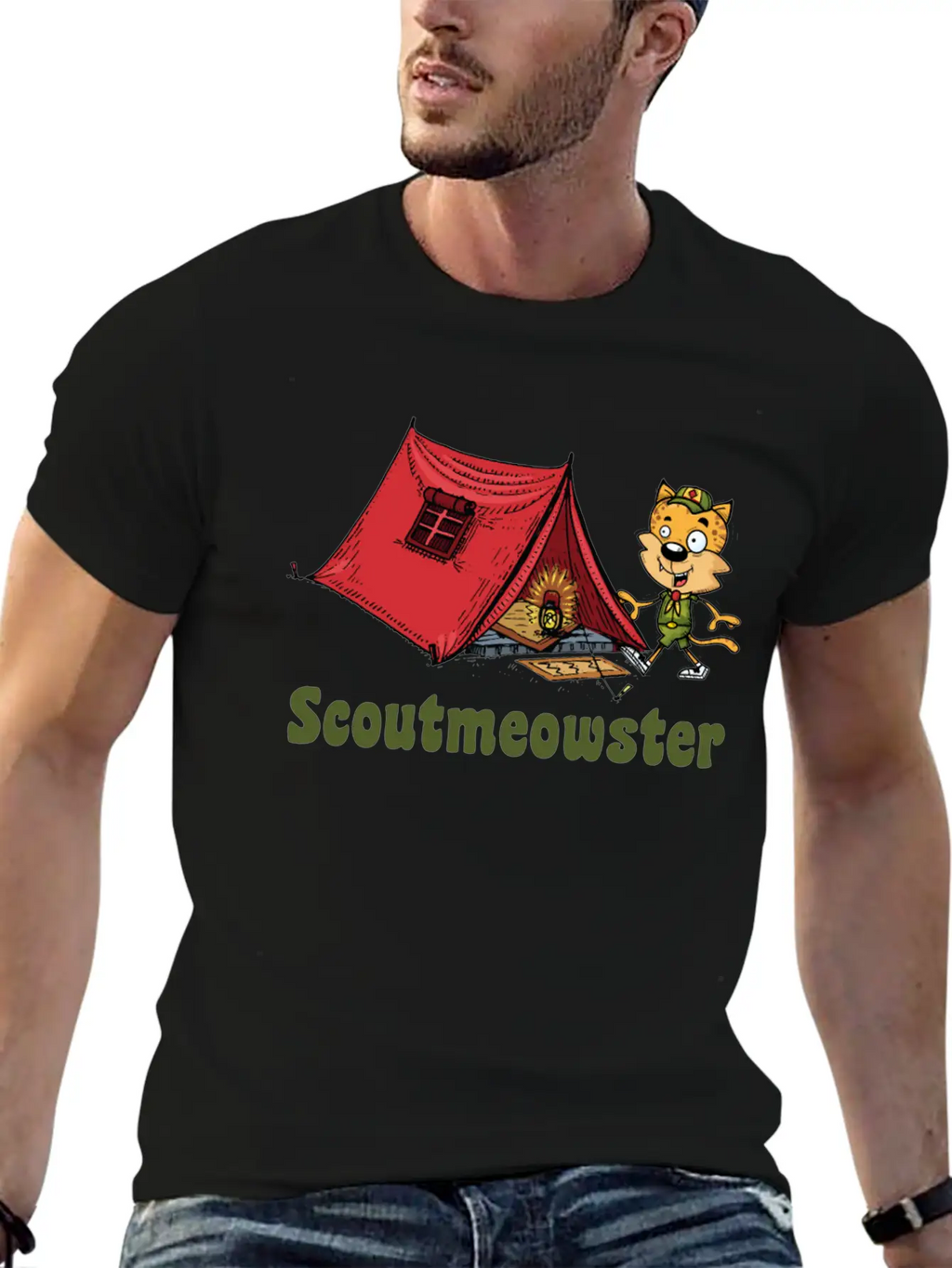 Reiki Meowster | Holistic Healer Funny Healing Gif Breathable Graphic T-Shirt – Perfect For Casual Days