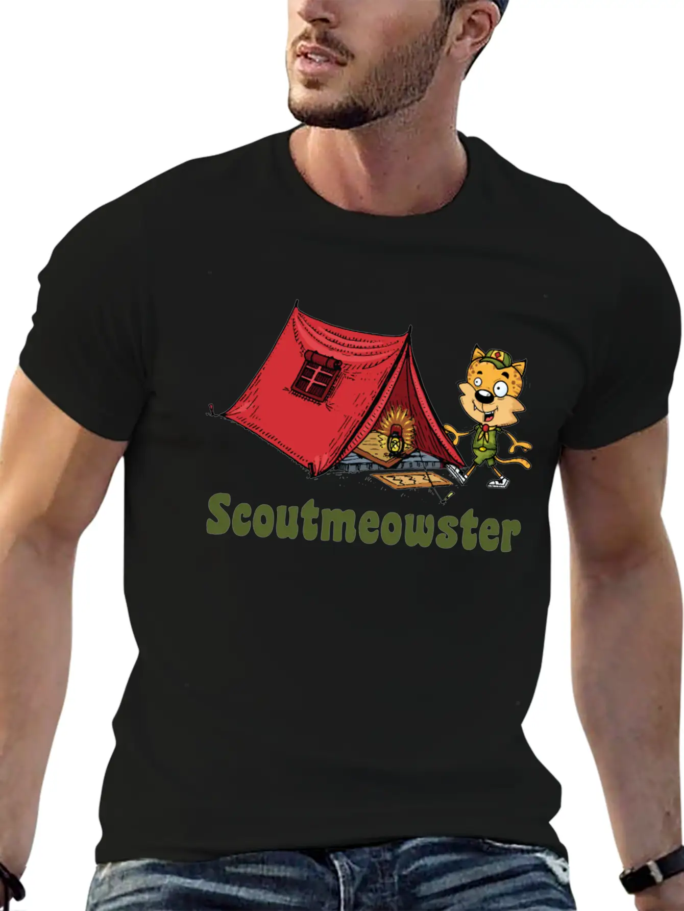Reiki Meowster | Holistic Healer Funny Healing Gif Breathable Graphic T-Shirt – Perfect For Casual Days