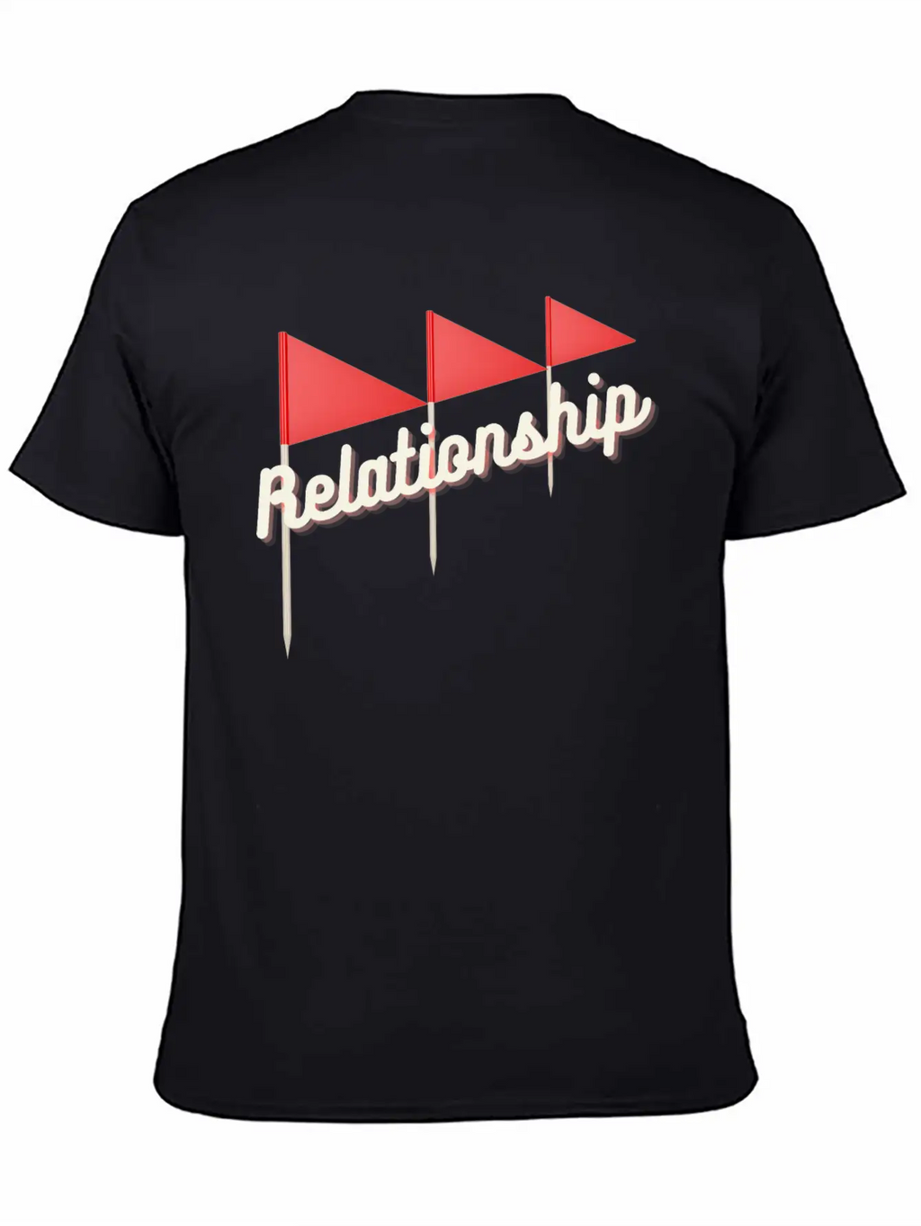Relationship Red Flags, Red Flag Shirt Timeless Short Sleeve Tee – Comfy And Minimalist Design